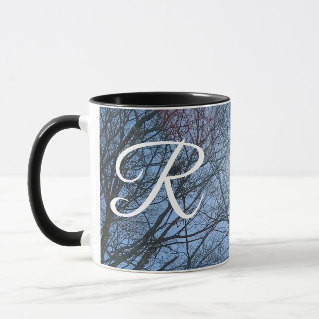 Run With It "R" ArborCrosse Initial Mug  Mugg (Vänster)