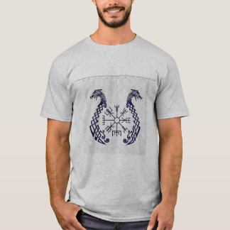 runa för notsystem för viking åldervegvsir t shirt
