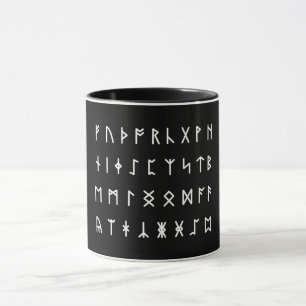 Runalfabet [Futhorc] Mugg