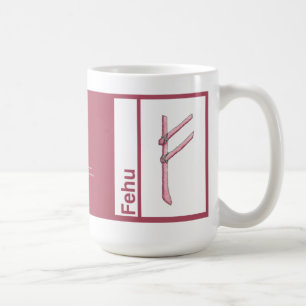 Runamugg:: Fehu Kaffemugg