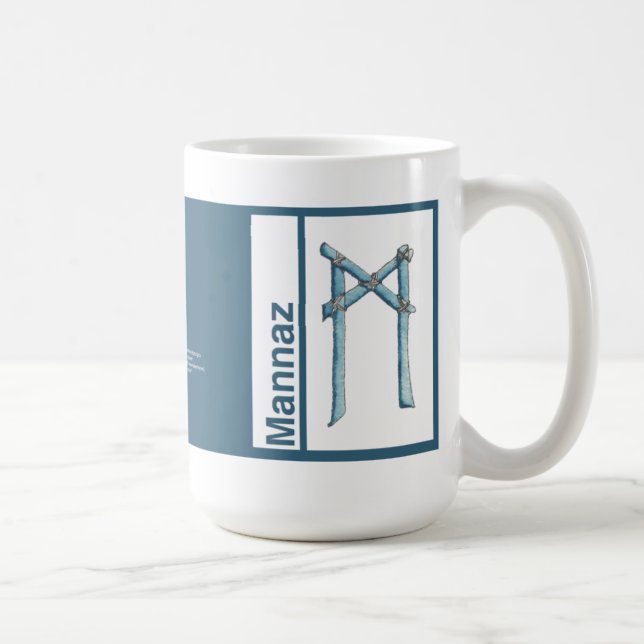 Runamugg:: Mannaz Kaffemugg (Höger)