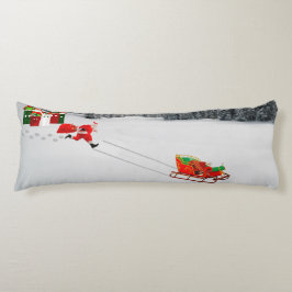 Runaway Sleigh Body Pillow Kroppskudde