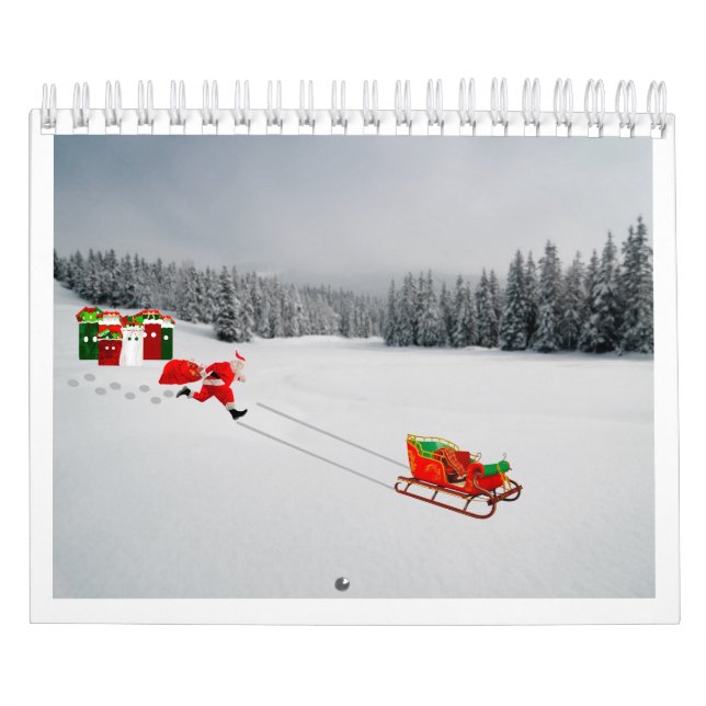 Runaway Sleigh Kalender (Omslag)