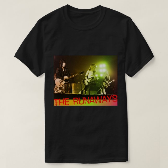 Runaways i Brumrock 1976 T Shirt (Design framsida)