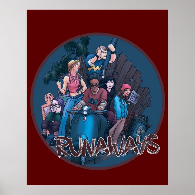 Runaways Poster (Framsidan)