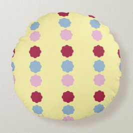 Rund cirkelradfyllning kudde