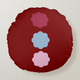 Rund cirkelradfyllning kudde