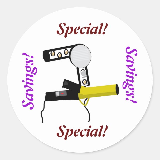 Rund dekal runt klistermärke (Framsida)