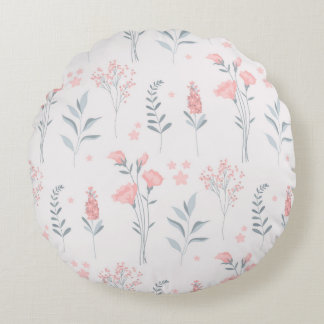 Rund Dekorativ kudde (16 tum)