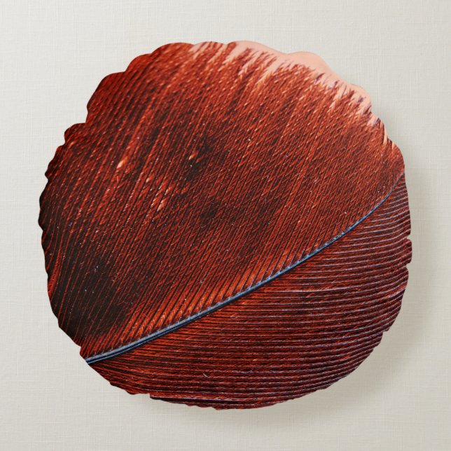 Rund Dekorativ kudde (16 tum) (Framsidan)