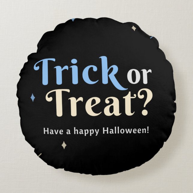 Rund Dekorativ kudde (16 tum) (Framsidan)