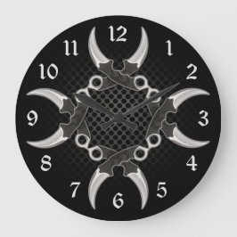 Rund för böjda Kant-blad Stor Klocka