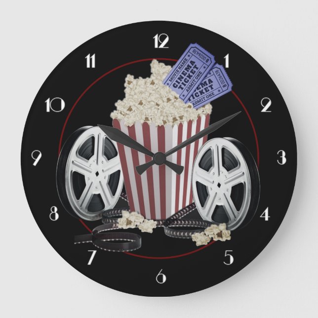 Rund för filmklassiker stor klocka (Framsida)