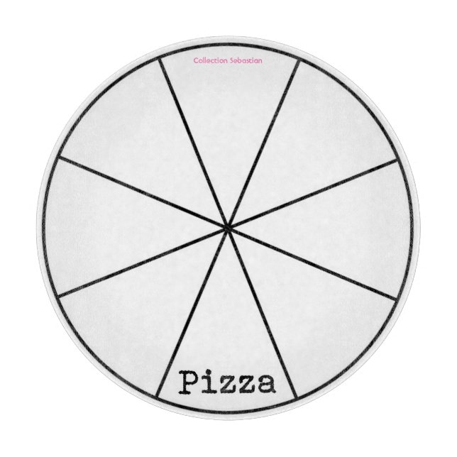 Rund för Pizza-segmentguiden (Framsidan)