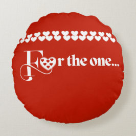 Rund fyllning av Dubbla, design Kudde