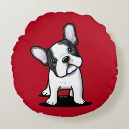 Rund fyllning av kute-Fransk Kudde