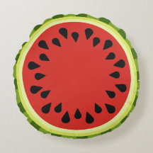 Rund fyllning av Red Watermelon-segment