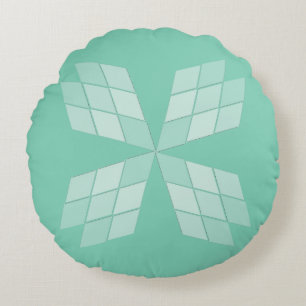 Rund fyllning - Diamond Petals Kudde