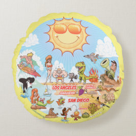 Rund fyllning för Cal Poufs Kudde