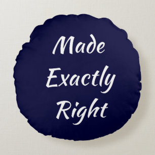 Rund fyllning för exakt Höger Rund Kudde