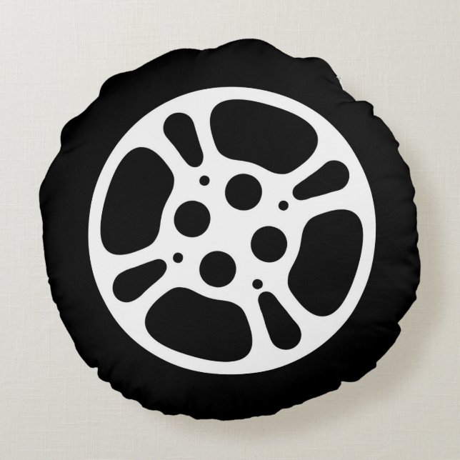 Rund fyllning för filmregel/filmregel kudde (Baksidan)