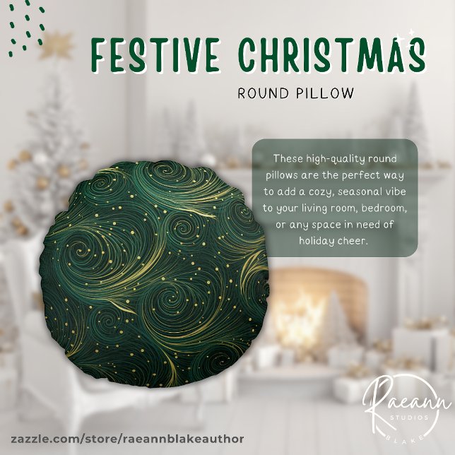 Rund fyllning för juldesign kudde (Skapare uppladdad)