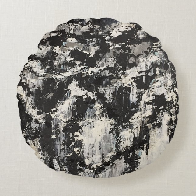 Rund fyllning för kontraktionsobjekt kudde (Framsidan)