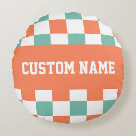 Rund fyllning för kontrollpanel Mönster Rund Kudde