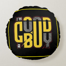 Rund fyllning för mysigt Anpassningsbar - Personli Kudde