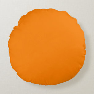 Rund fyllning för orange kudde