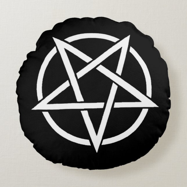 Rund fyllning för vinbläck rund kudde (Framsidan)