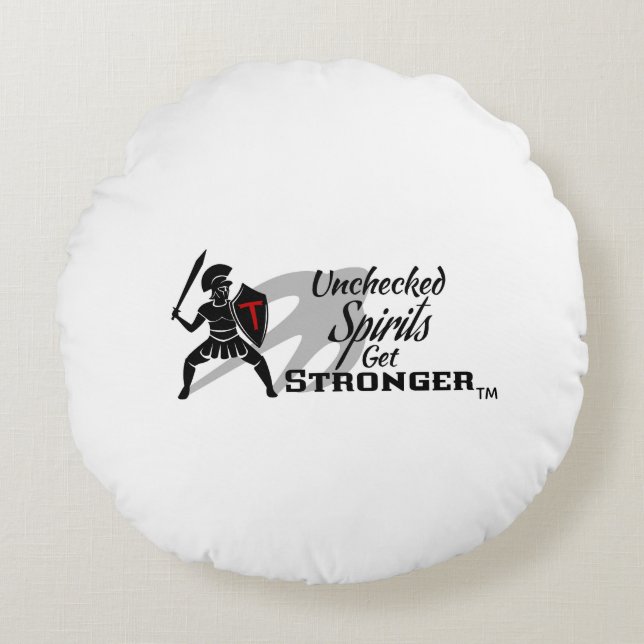 Rund fyllning kudde (Framsidan)