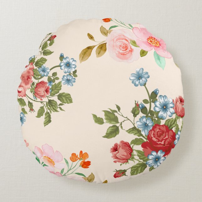 Rund fyllning kudde (Framsidan)