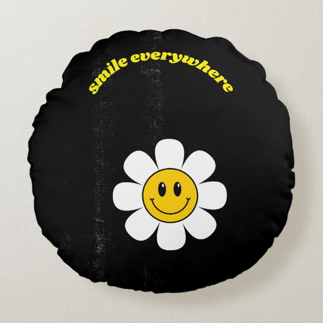 Rund fyllning kudde (Framsidan)