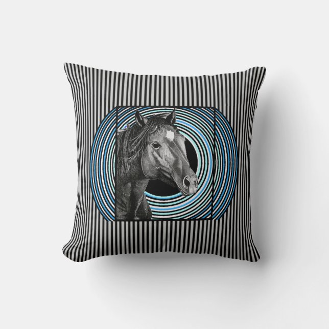 Rund fyllning kudde (Framsida)