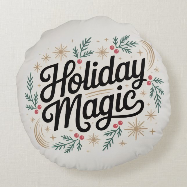 Rund fyllning kudde (Baksidan)