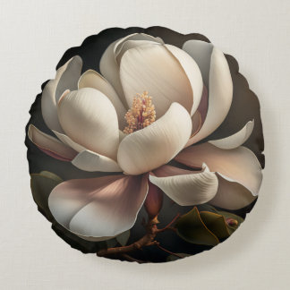 Rund fyllning rund kudde