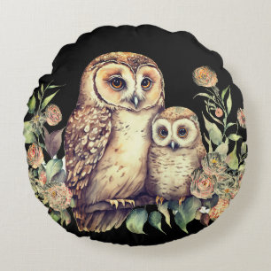 Rund fyllning rund kudde