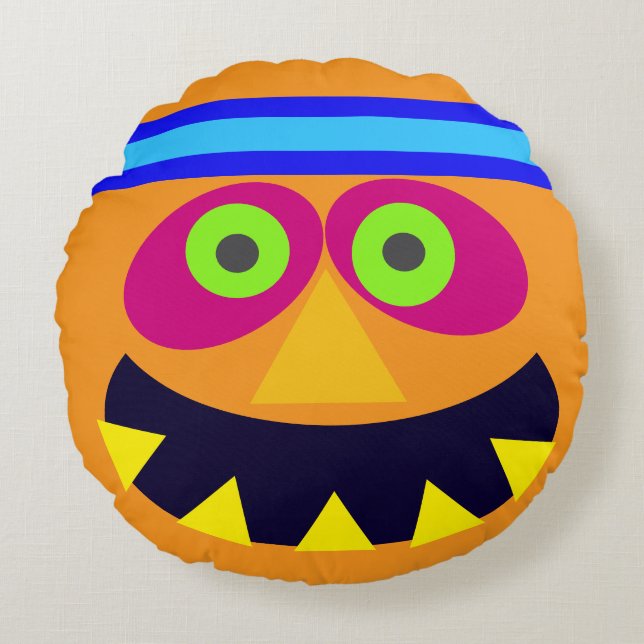 Rund fyllning rund kudde (Framsidan)