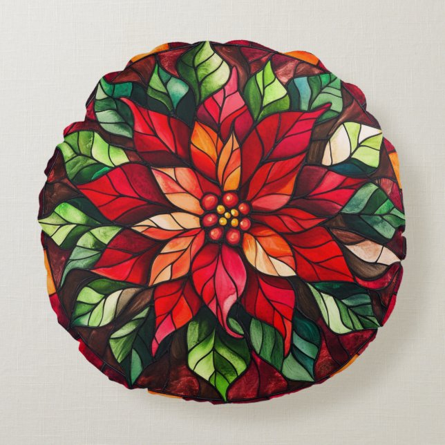 Rund fyllning rund kudde (Framsidan)