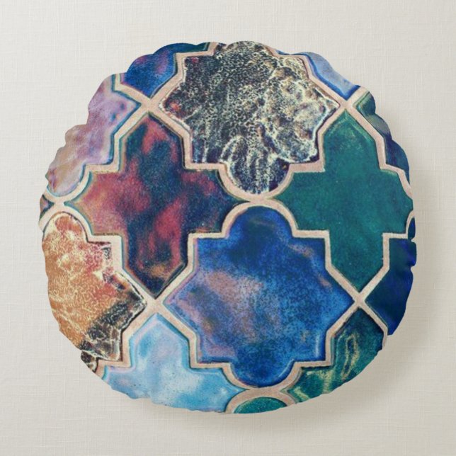 Rund fyllning rund kudde (Framsidan)