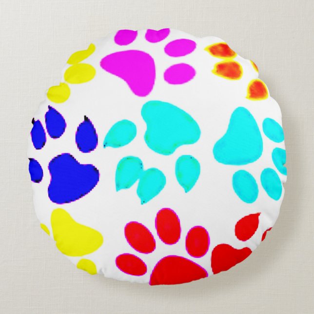 Rund fyllning rund kudde (Framsidan)