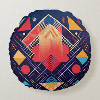 Rund fyllning rund kudde