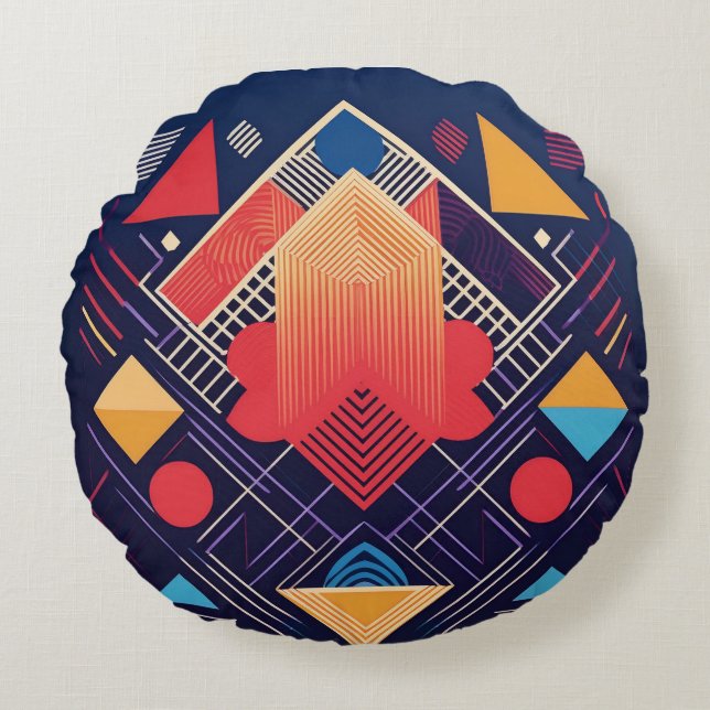 Rund fyllning rund kudde (Framsidan)