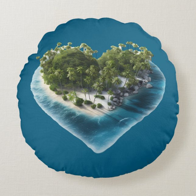 Rund fyllning rund kudde (Framsidan)