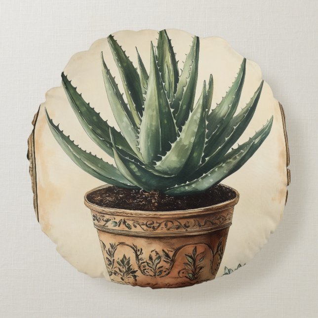 Rund fyllning rund kudde (Framsidan)