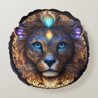 Rund fyllning rund kudde