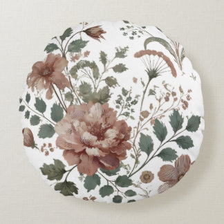 Rund fyllning rund kudde