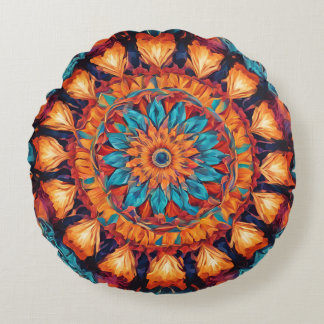 Rund fyllning rund kudde