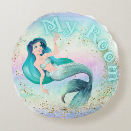 Rund fyllning rund kudde